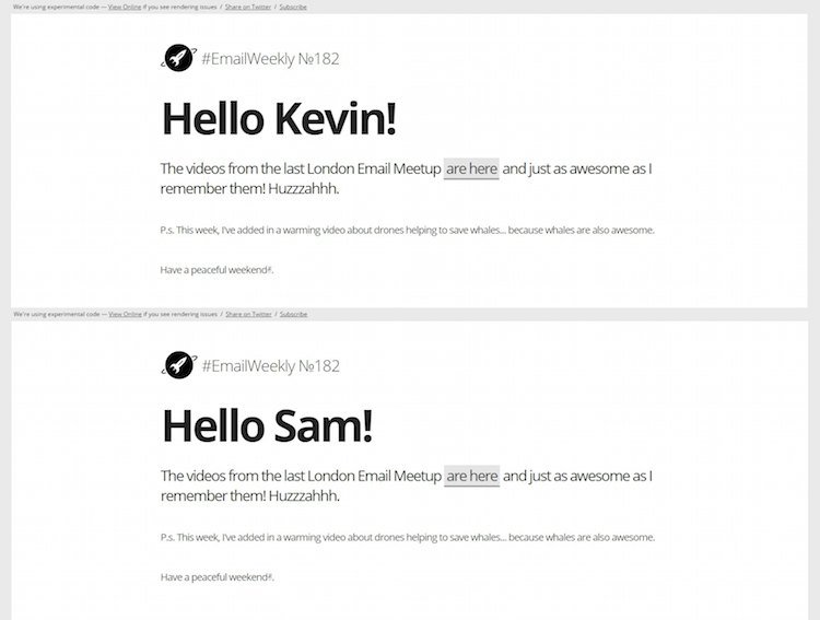 The Synergy of Email Marketing and Content Distribution: Best Practices dynamic content email name token
