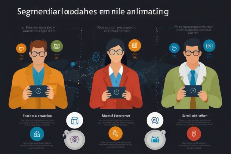 Hotel Email Marketing: Strategies to Boost Bookings and Guest Loyalty Leonardo Lightning XL An infographic illustrating how segmenta 1