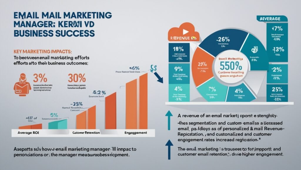 Understanding the Role and impact of an Email Marketing Manager in Modern Businesses in 2025 Leonardo Phoenix 09 a datadriven infographic showing the relat 0