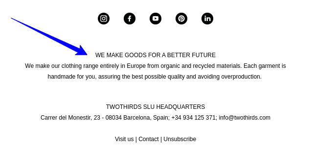 Why the Word at the Bottom of Marketing Emails Matters for Your Email Strategy in 2025 email footer unsubscribe link